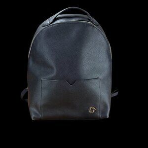 Samsonite Women’s Executive Leather Backpack Black Saffiano 3-in-1 Convertible